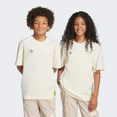 Rückansicht von adidas Die Simpsons T-Shirt mit Grafik Kinder T-Shirt Kinder Cream White
