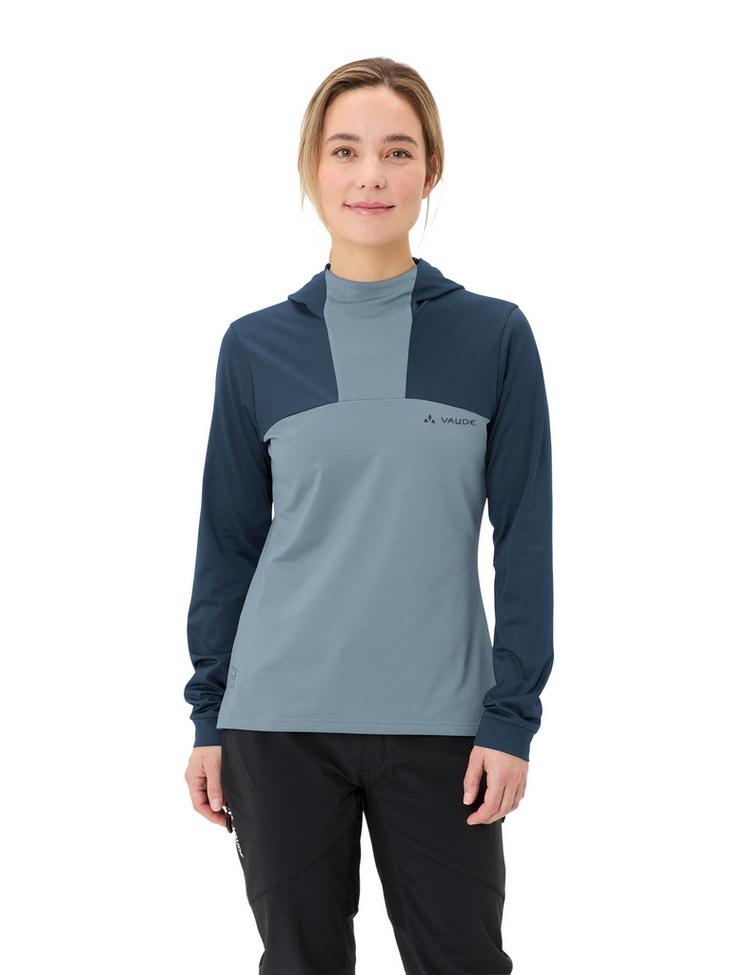 VAUDE VAUDE Women's Qimsa Hoody Sweatshirt Damen - dark sea - 0 | SportScheck