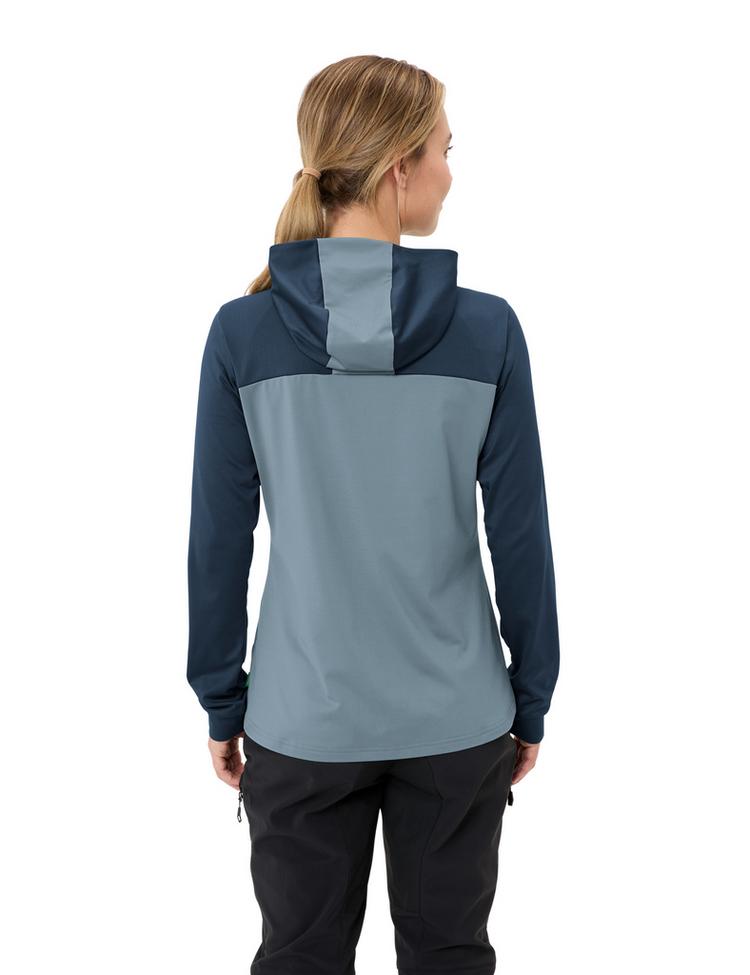 VAUDE VAUDE Women's Qimsa Hoody Sweatshirt Damen - dark sea - 1 | SportScheck