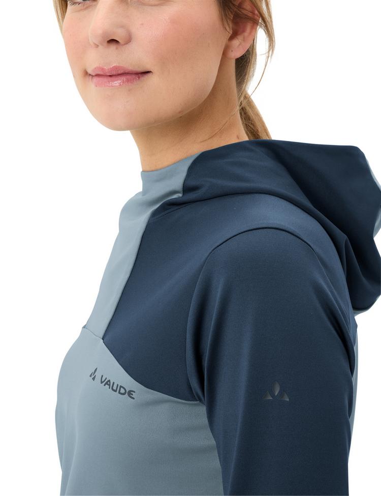 VAUDE VAUDE Women's Qimsa Hoody Sweatshirt Damen - dark sea - 0 | SportScheck