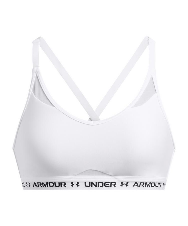 Under Armour Under Armour Crossback Low Sport-BH Damen Wei&szlig; BH Damen - weiss - 0 | SportScheck