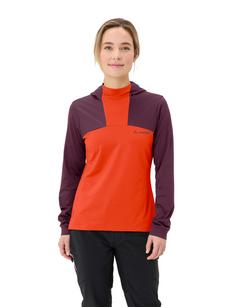 Rückansicht von VAUDE Women's Qimsa Hoody Sweatshirt Damen cassis