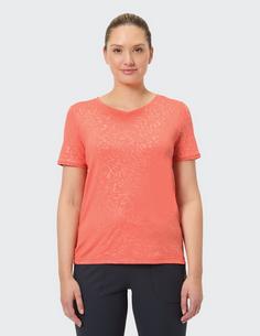 Rückansicht von JOY sportswear INGA T-Shirt Damen coral haze