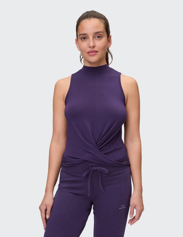 VENICE BEACH VENICE BEACH VB Aria T-Shirt Damen - eggplant - 0 | SportScheck