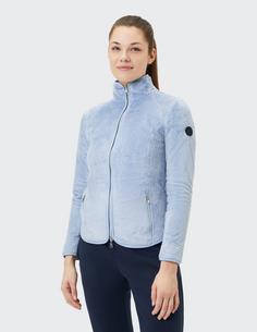 Rückansicht von JOY sportswear MALENA Trainingsjacke Damen morning sky