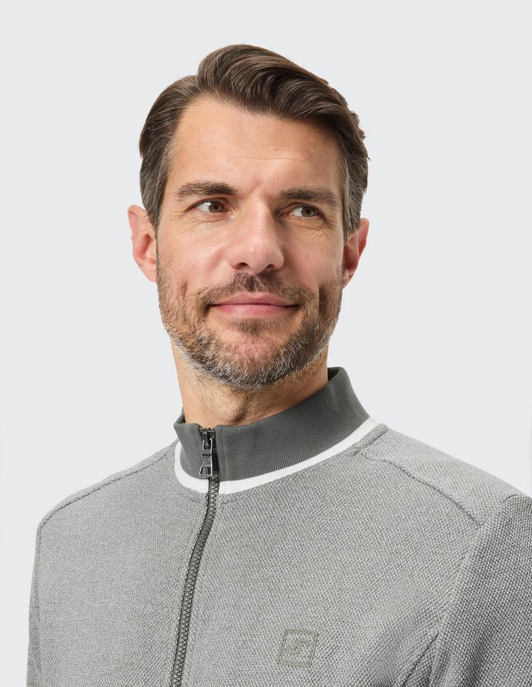 JOY sportswear JOY sportswear STEPHAN Trainingsjacke Herren - smoky green melange - 3 | SportScheck