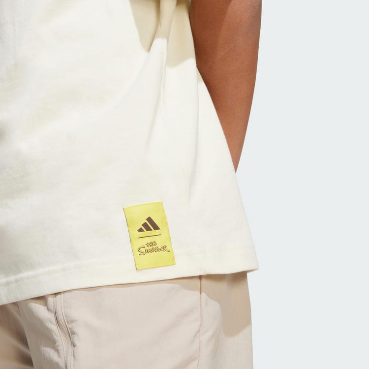 adidas adidas Die Simpsons T-Shirt mit Grafik Kinder T-Shirt Kinder - Cream White - 0 | SportScheck