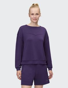 Rückansicht von VENICE BEACH VB April Sweatshirt Damen eggplant