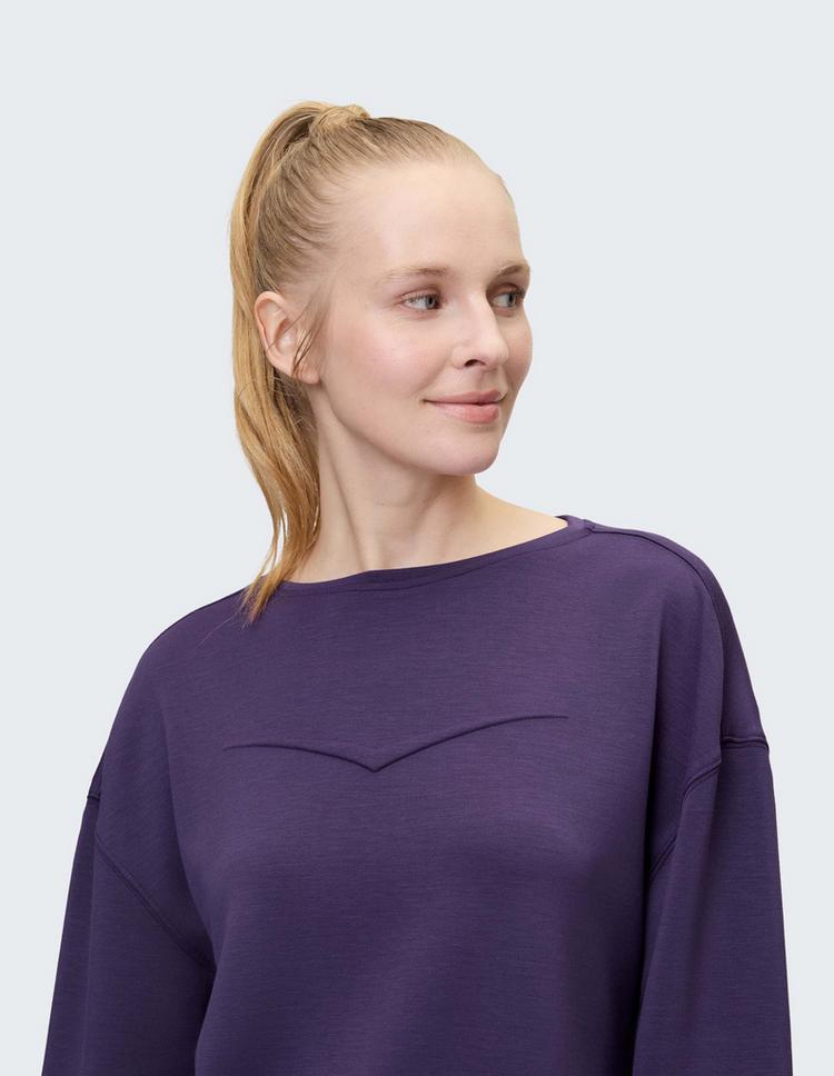 VENICE BEACH VENICE BEACH VB April Sweatshirt Damen - eggplant - 2 | SportScheck