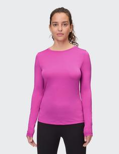 Rückansicht von VENICE BEACH VB Miley Longsweat Damen achat pink