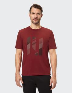 Rückansicht von JOY sportswear Mischa T-Shirt Herren court red