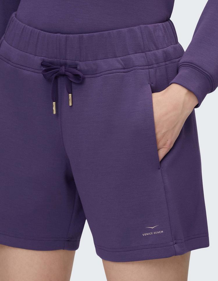 VENICE BEACH VENICE BEACH VB Hayley Sweatshorts Damen - eggplant - 2 | SportScheck