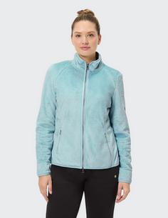 Rückansicht von JOY sportswear MALENA Trainingsjacke Damen arctic rain