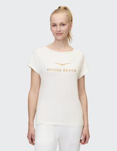 Rückansicht von VENICE BEACH VB Tia T-Shirt Damen cloud white