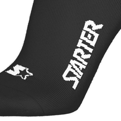 Rückansicht von Starter Socken Freizeitsocken Schwarz