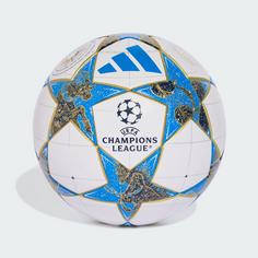 Rückansicht von adidas UCL League 25/26 Gruppenphase Spielball Fußball White / Dark Blue / Multicolor / Gold Metallic