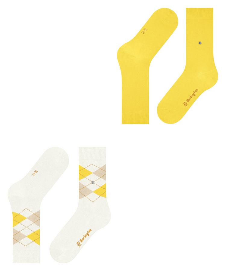 Burlington Burlington Everyday Mix SO 2-Pack Socken Damen - off-white (2040) - 2 | SportScheck