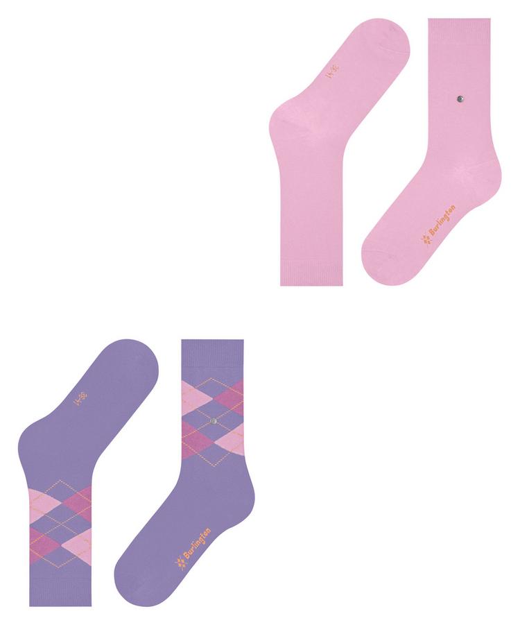 Burlington Burlington Everyday Mix SO 2-Pack Socken Damen - lilac (6925) - 2 | SportScheck