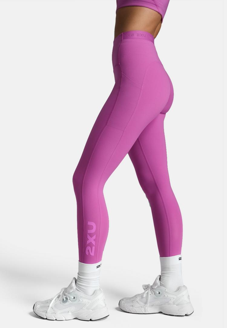 2XU 2XU Form Stash Hi-Rise Tights Damen - hyper violet-hyper violet - 4 | SportScheck