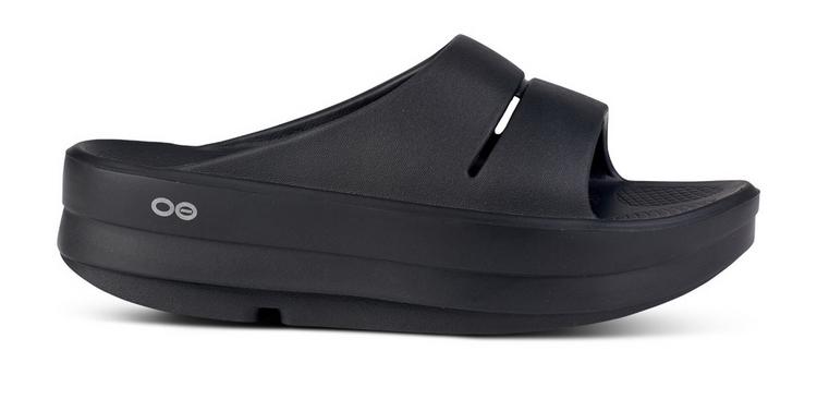 OOFOS OOFOS OOmeaga OOahh Badelatschen Damen - black - 0 | SportScheck