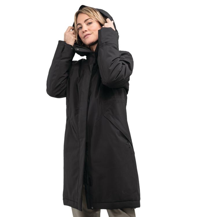 Sch&ouml;ffel Sch&ouml;ffel Urban Ins Coat Style Gregale WMS Funktionsmantel Damen - black - 1 | SportScheck
