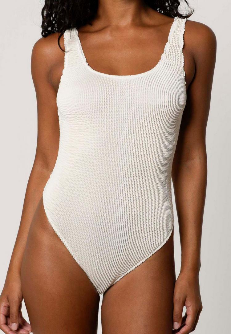 Moda Minx Moda Minx Scrunch Badeanzug Damen - Coconut - 1 | SportScheck