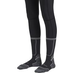 Rückansicht von Jack Wolfskin TREK MERINO SOCK CL C Wandersocken black