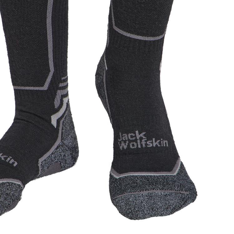 Jack Wolfskin Jack Wolfskin TREK MERINO SOCK CL C Socken - black - 2 | SportScheck