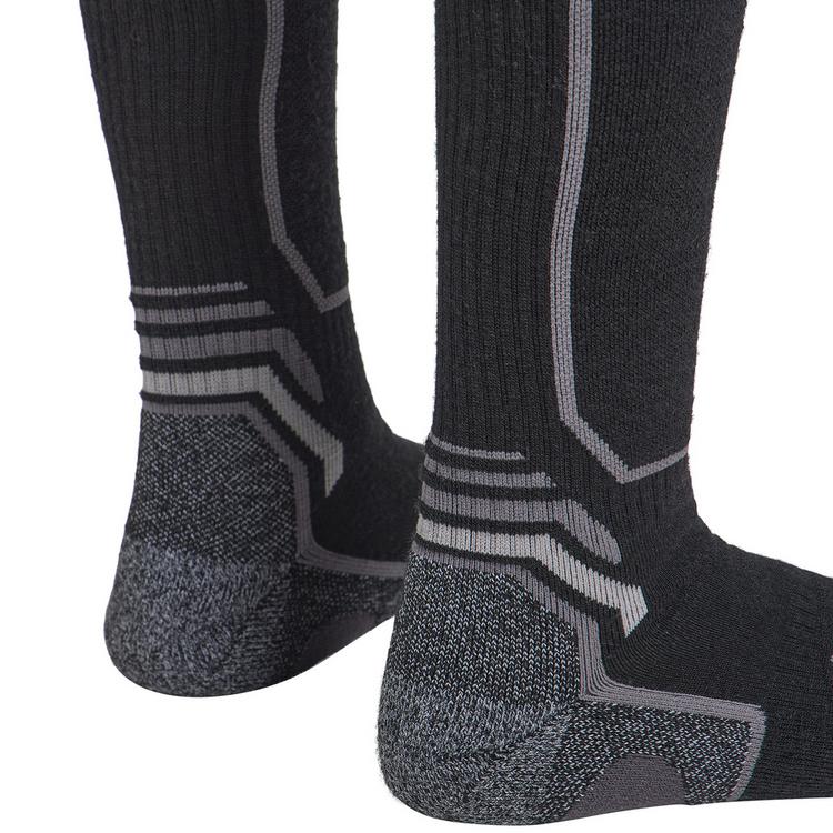 Jack Wolfskin Jack Wolfskin TREK MERINO SOCK CL C Socken - black - 3 | SportScheck