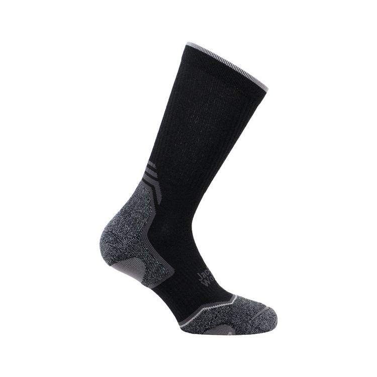 Jack Wolfskin Jack Wolfskin HIKE MERINO SOCK CL C Socken - black - 0 | SportScheck