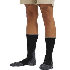 Rückansicht von Jack Wolfskin HIKE MERINO SOCK CL C Wandersocken black