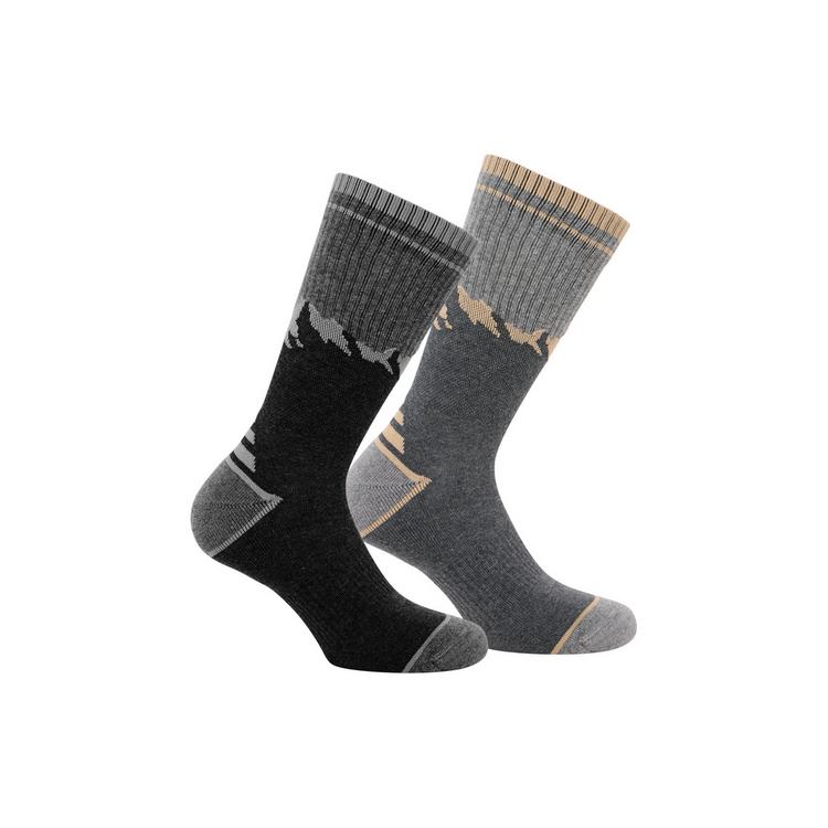 Jack Wolfskin Jack Wolfskin MOUNT MULTI SOCK CL C Socken - black / grey - 0 | SportScheck