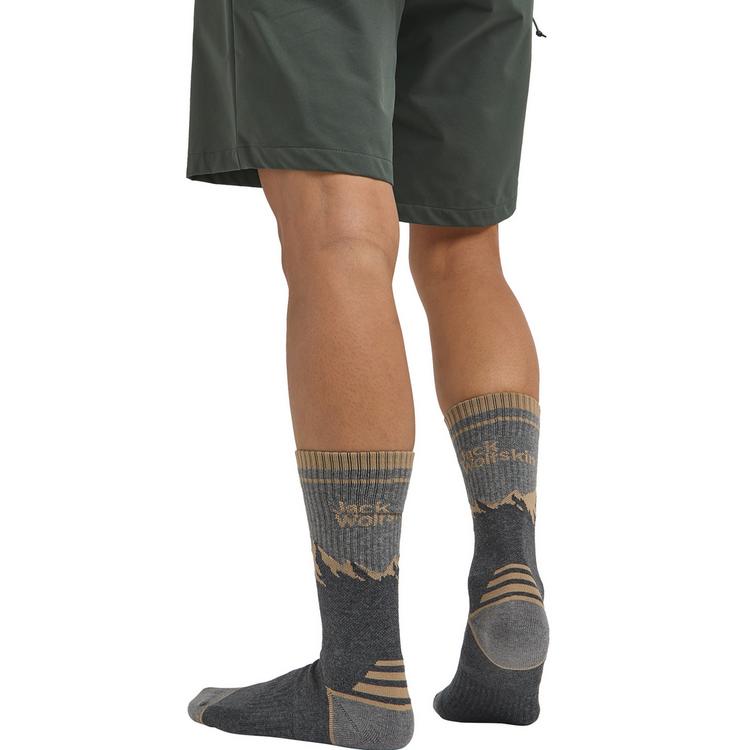 Jack Wolfskin Jack Wolfskin MOUNT MULTI SOCK CL C Socken - black / grey - 4 | SportScheck