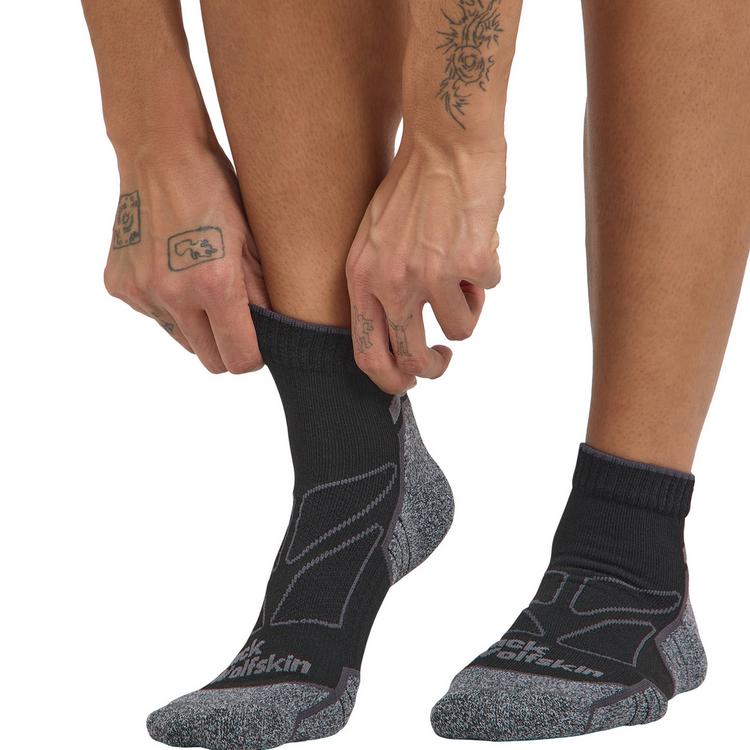 Jack Wolfskin Jack Wolfskin VOJO LIGHT SOCK LOW C Socken - black - 2 | SportScheck