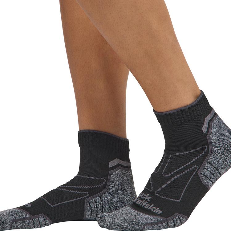 Jack Wolfskin Jack Wolfskin VOJO LIGHT SOCK LOW C Socken - black - 3 | SportScheck
