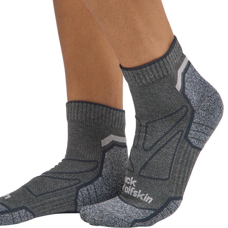Jack Wolfskin Jack Wolfskin VOJO LIGHT SOCK LOW C Socken - dark grey - 4 | SportScheck
