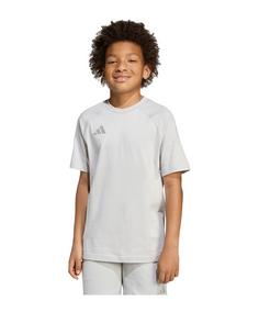 adidas Tiro 25 Travel T-Shirt Kids Funktionsshirt Kinder grau
