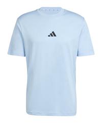 adidas Essentials Small Logo T-Shirt T-Shirt Herren - blau