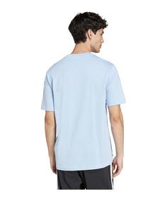 Rückansicht von adidas Essentials Small Logo T-Shirt T-Shirt Herren blau