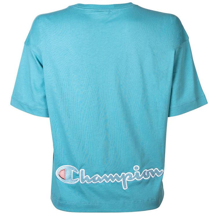 CHAMPION CHAMPION T-Shirt T-Shirt Damen - T&uuml;rkis - 0 | SportScheck