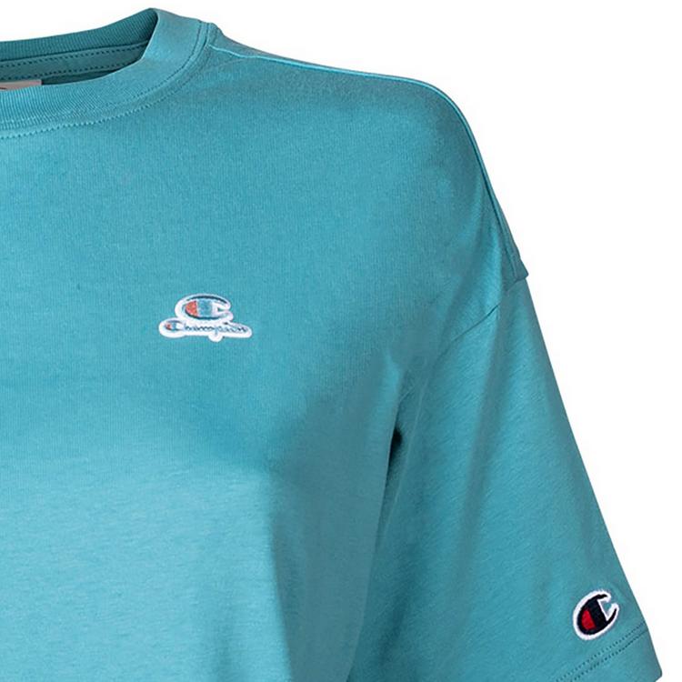 CHAMPION CHAMPION T-Shirt T-Shirt Damen - T&uuml;rkis - 1 | SportScheck
