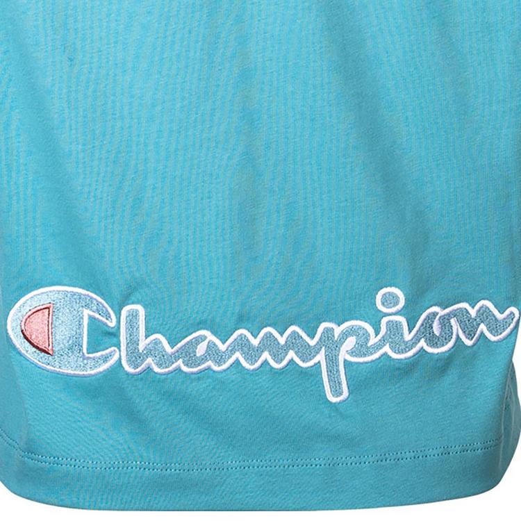 CHAMPION CHAMPION T-Shirt T-Shirt Damen - T&uuml;rkis - 2 | SportScheck