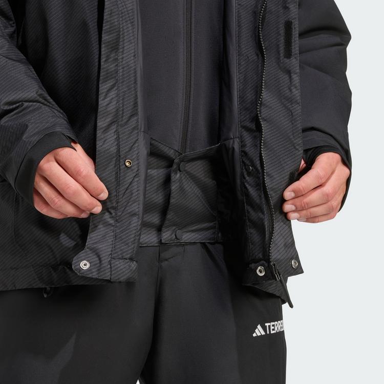 adidas adidas Terrex Multi 2L Rain.Rdy Isolationsjacke Outdoorjacke Herren - Black / Carbon - 0 | SportScheck