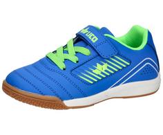 LICO Hallenschuh Hallenschuhe Kinder blau/lemon
