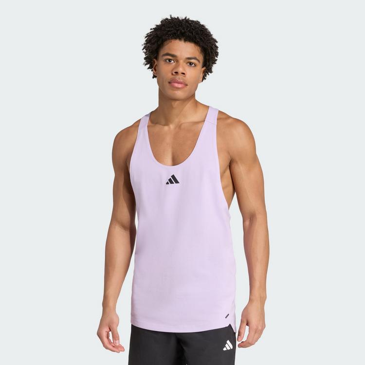 adidas adidas PrimeLift Stringer Tanktop Funktionstank Herren - Powder Plum - 0 | SportScheck