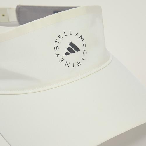 Rückansicht von adidas adidas by Stella McCartney Schirmmütze Cap Damen Almond Milk-Smc / Utility Black