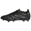 adidas Predator Elite Kids FG Fu&szlig;ballschuh Fu&szlig;ballschuhe Kinder - Core Black / Iron Metallic / Lucid Lemon