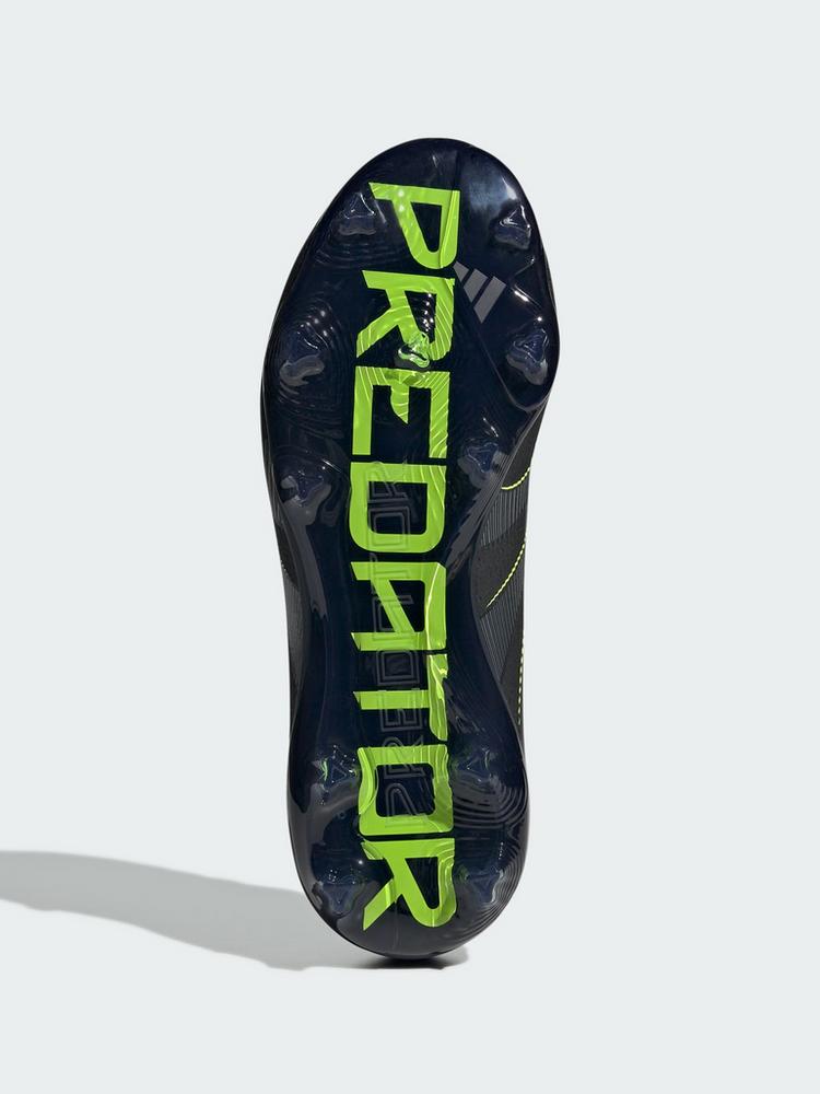adidas adidas Predator Elite Kids FG Fu&szlig;ballschuh Fu&szlig;ballschuhe Kinder - Core Black / Iron Metallic / Lucid Lemon - 1 | SportScheck