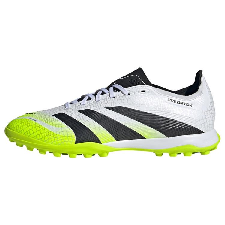 adidas adidas Predator League Kunstrasen Fu&szlig;ballschuh Fu&szlig;ballschuhe - Cloud White / Core Black / Lucid Lemon - 0 | SportScheck