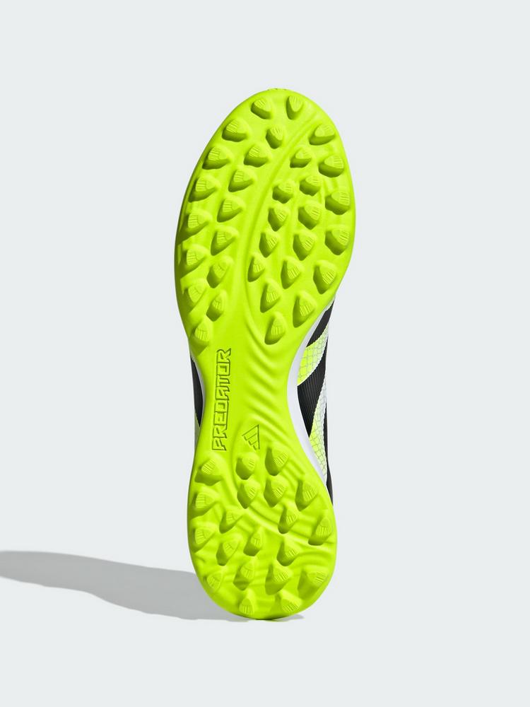 adidas adidas Predator League Kunstrasen Fu&szlig;ballschuh Fu&szlig;ballschuhe - Cloud White / Core Black / Lucid Lemon - 1 | SportScheck